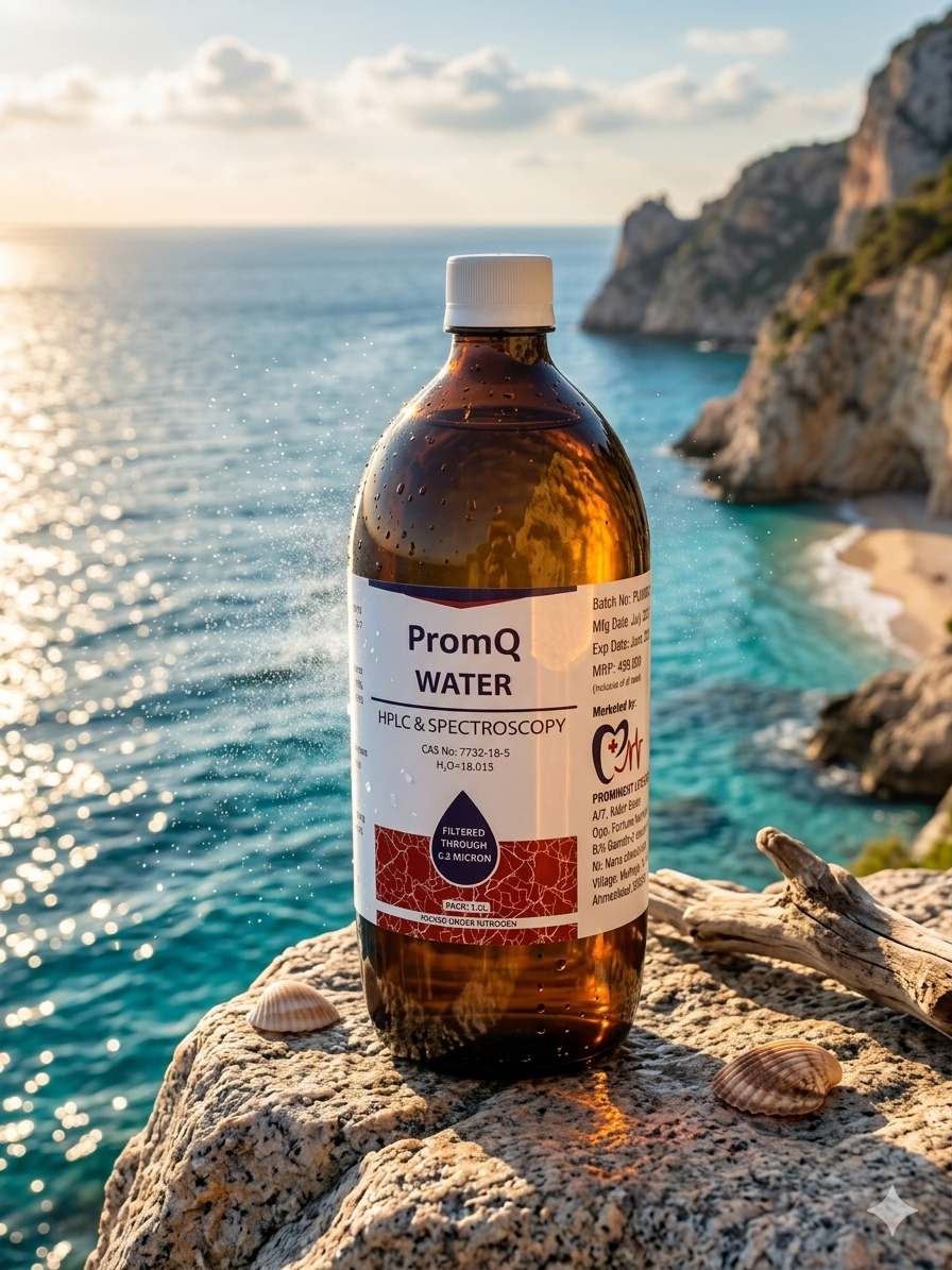 PromQ Water — HPLC & spectroscopy bottled